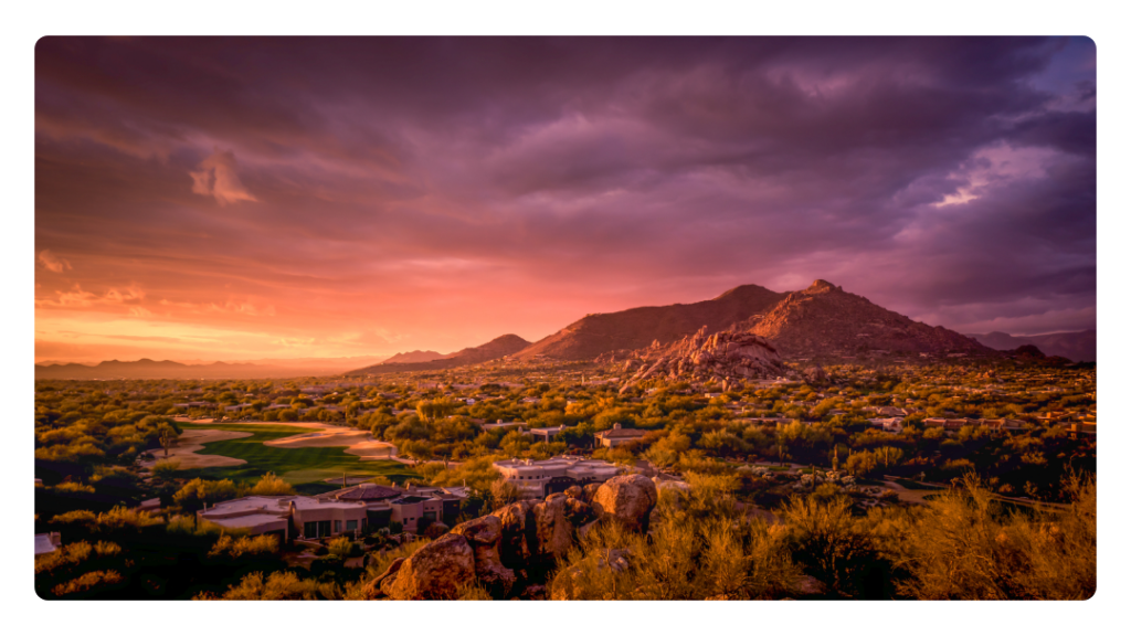 Desert Roads in Phoenix
